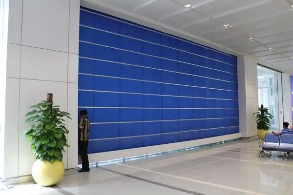  無機纖維復合防火卷簾